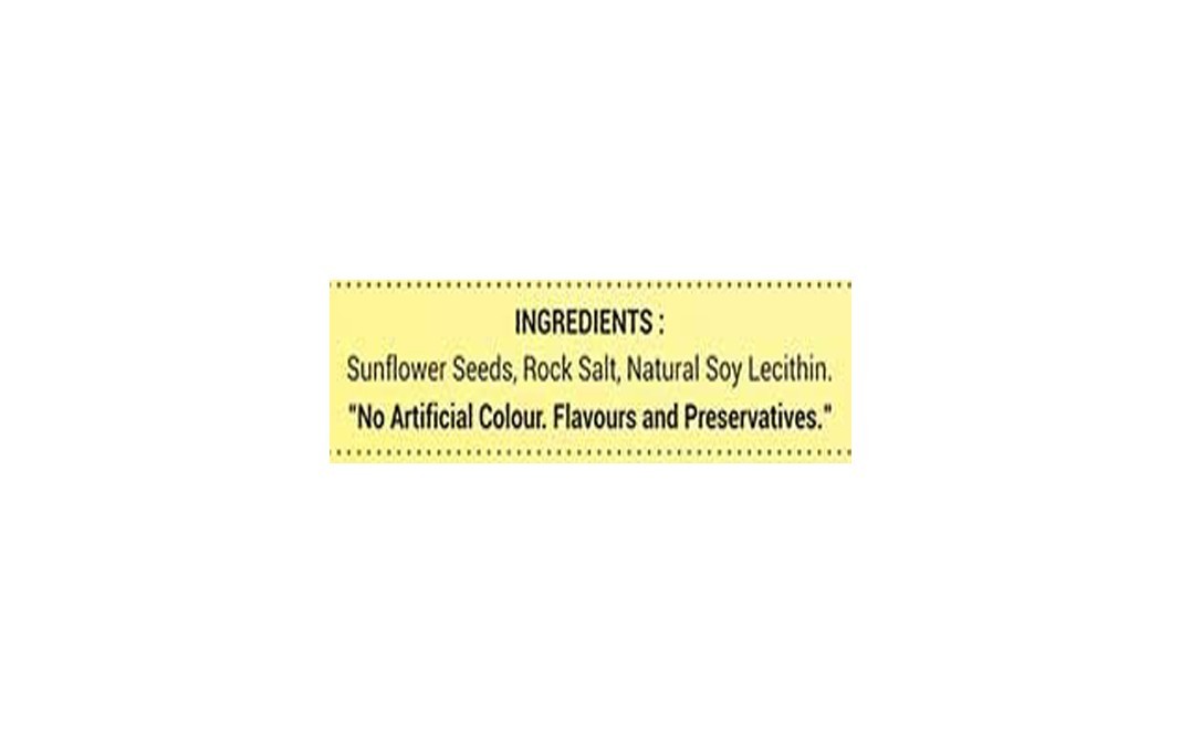 True Elements Roasted Sunflower Salted Crunch    Pack  125 grams